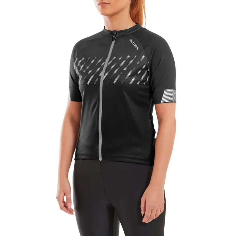 Altura Airstream Women's Short Sleeve Jersey In Black