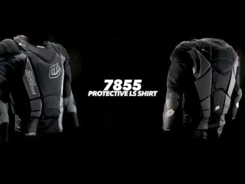 Troy Lee Designs Protective Long Sleeve Shirt In Black