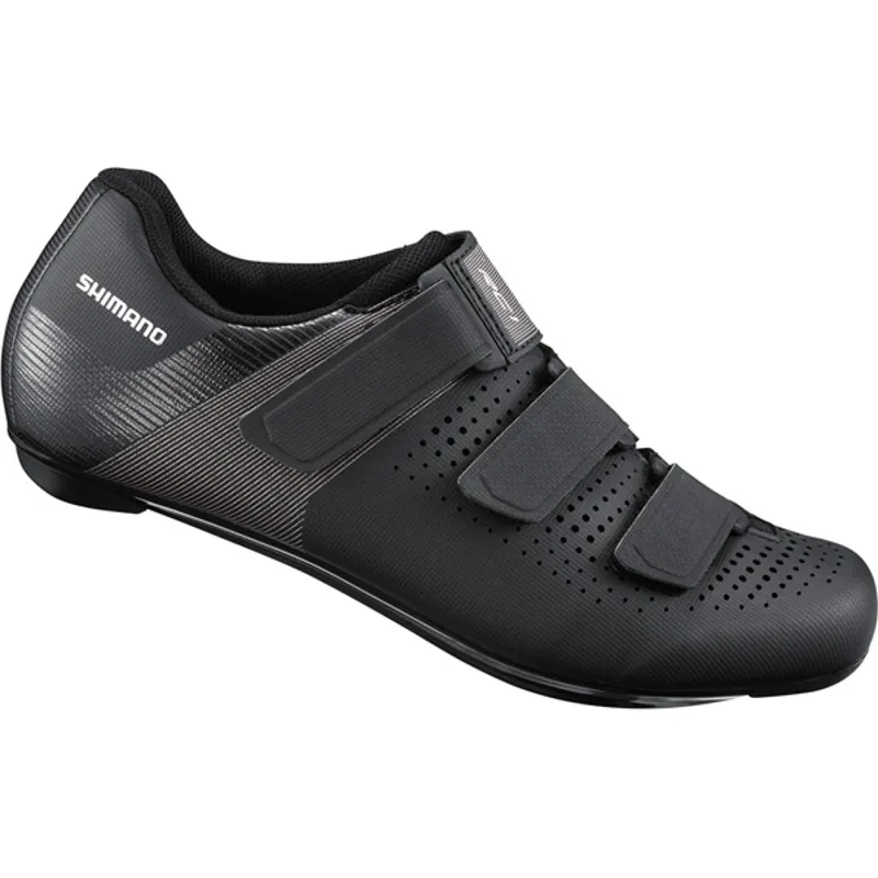 Shimano RC1W SPD-SL Womens Road Cycling Shoes In Black