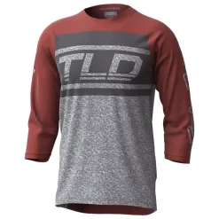 Troy Lee Designs Ruckus Bars Jersey In Red Clay Grey Heather
