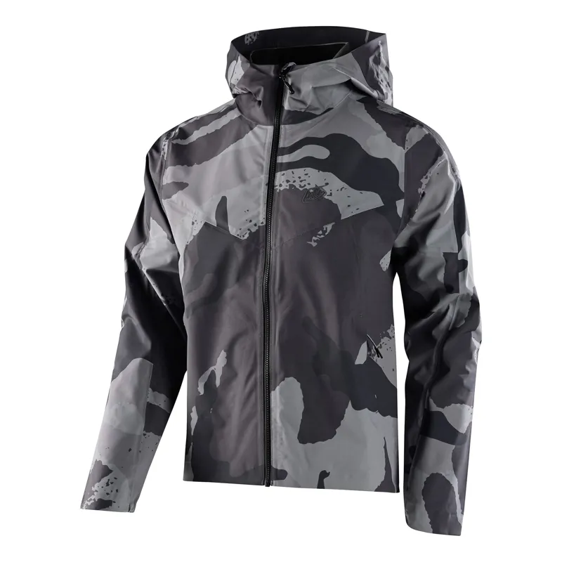 Troy Lee Designs Descent Jacket In Camo Carbon