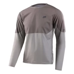Troy Lee Designs Drift Long Sleeve Jersey In Solid Quarry