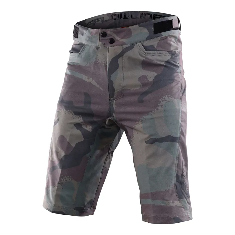 Troy Lee Designs Flowline Shorts With Liner In Blue - Image 3