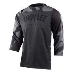 Troy Lee Designs Ruckus Camber Camo Jersey In Black Heather