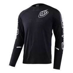 Troy Lee Designs Sprint Ultra Long Sleeve Mono Jersey In Black