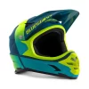 Bluegrass Intox Full-Face Helmet For Downhill And BMX In Blue And Fluo