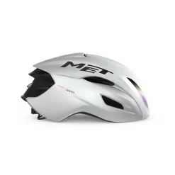 2023 MET Manta MIPS Road Cycling Helmet In White Holographic
