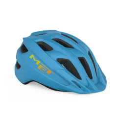 MET Crackerjack Youth Mountain Bike Helmet In Cyan