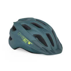 MET Crackerjack Youth Mountain Bike Helmet In Petrol