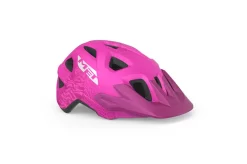 2022 MET Eldar Kids Cycling Helmet In Matt Pink