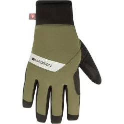 Madison DTE Waterproof Primaloft Thermal Cycling Gloves In Green