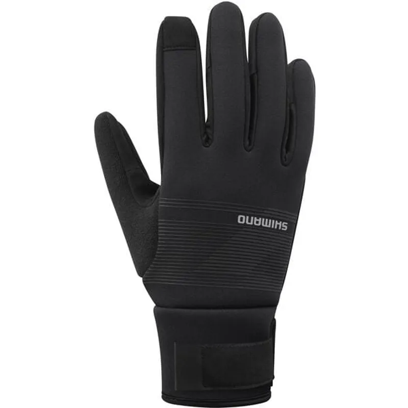 Shimano Windbreak Thermal Gloves In Black