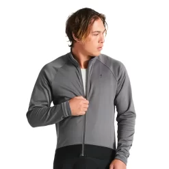 Specialized Men's RBX Expert Long Sleeve Thermal Jersey In Smoke