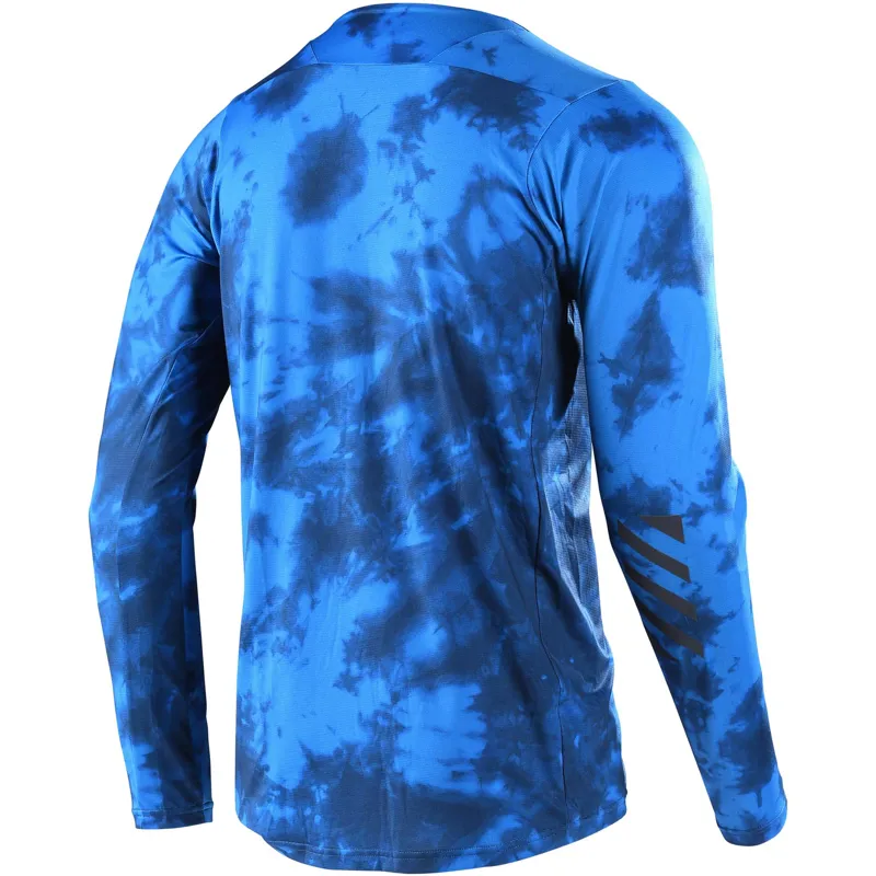 2022 Troy Lee Designs Skyline Long Sleeve Mountain Bike Jersey In Blue - Image 2