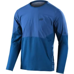 Troy Lee Designs Drift Long Sleeve Jersey In Dark Slate Blue
