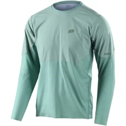 Troy Lee Designs Drift Long Sleeve Jersey In Glass Green