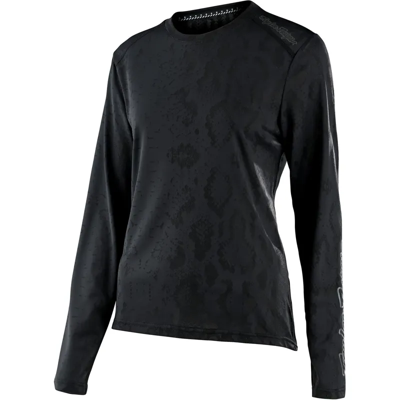Troy Lee Designs Women's Lilium Long Sleeve Jersey In Black