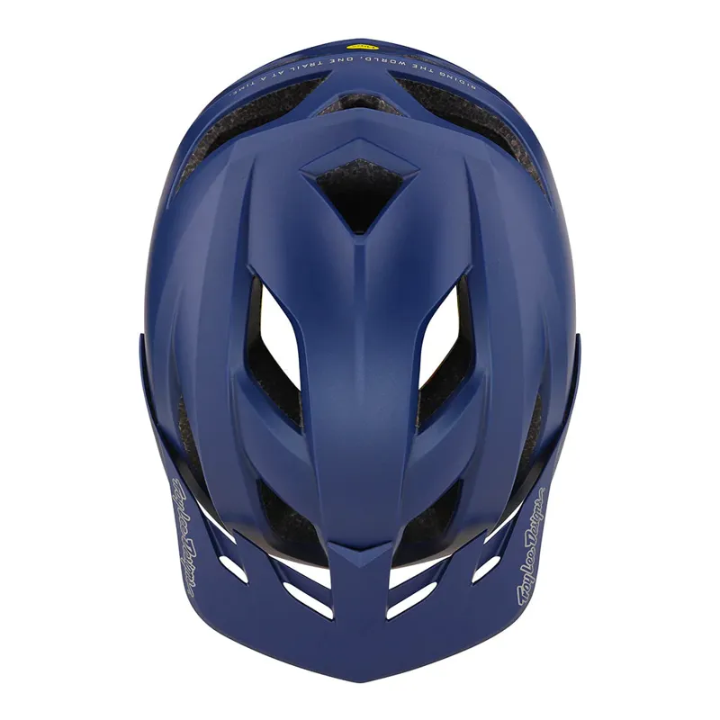 Troy Lee Designs Youth Flowline MIPS Mountain Bike Helmet Orbit Blue