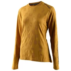 Troy Lee Designs Womens Lilium Long Sleeve Jersey In Heather Ginger