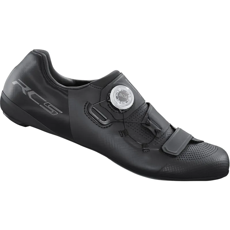 Shimano RC5 SPD-SL Road Cycling Shoes In Black - Image 6