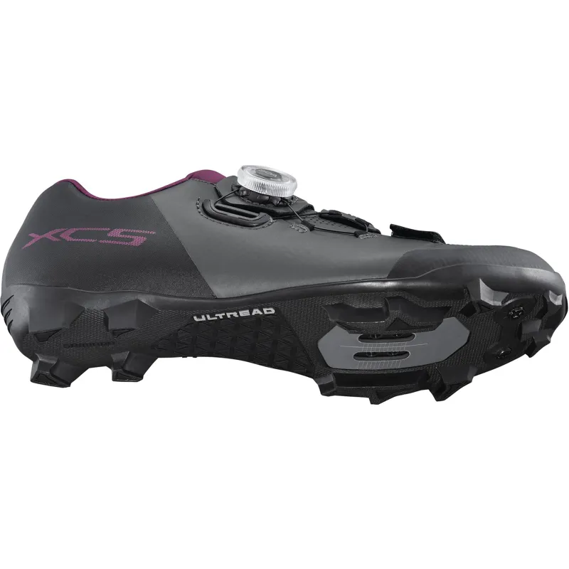 Shimano XC5W Women's SPD XC MTB Shoes In Grey