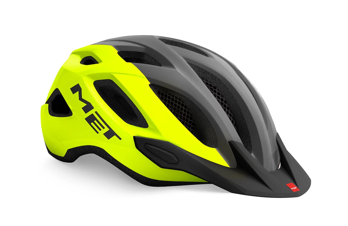 Met Crossover Helmet In Shaded Matt Black - Image 3