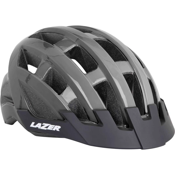 Lazer Compact Universal Bike Helmet In Red - Image 2