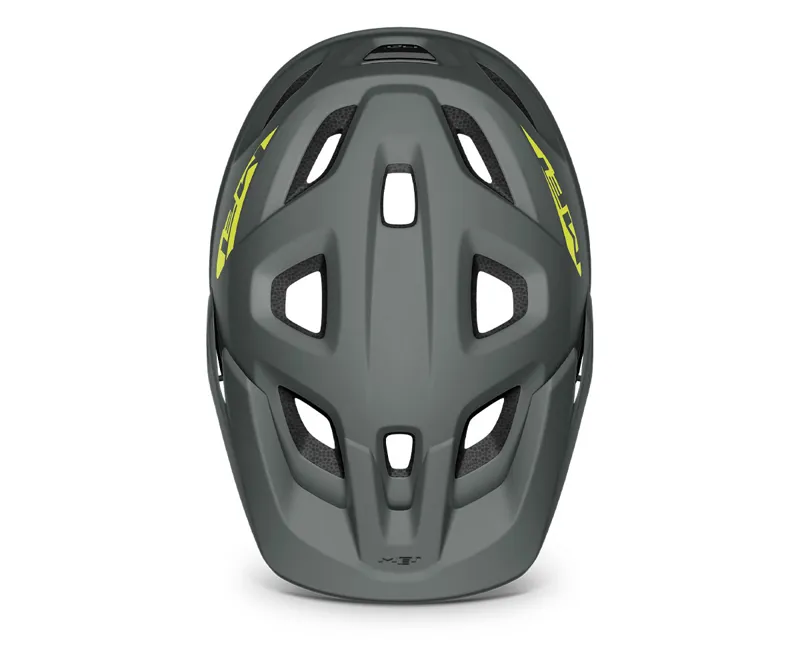 MET Echo MTB Helmet In Matt Grey Size L/XL - Image 4