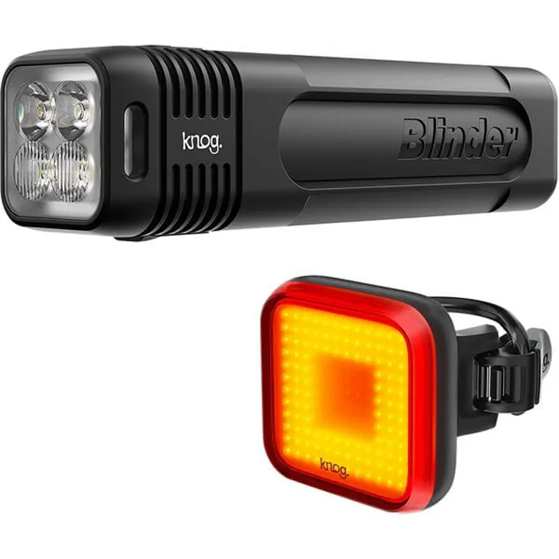 KNOG Blinder Pro 600 And Blinder Square Rear Light Set In Black - Image 4