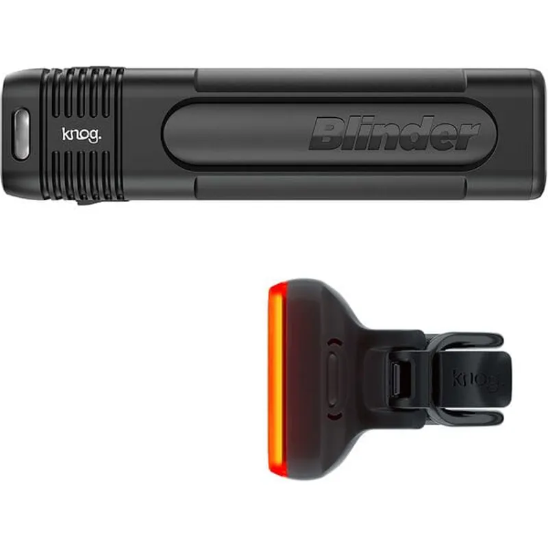 KNOG Blinder Pro 600 And Blinder Square Rear Light Set In Black - Image 3