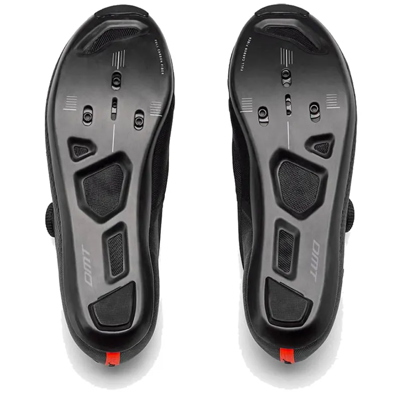 DMT KR0 Road Cycling Shoes In Black And Orange - Image 2