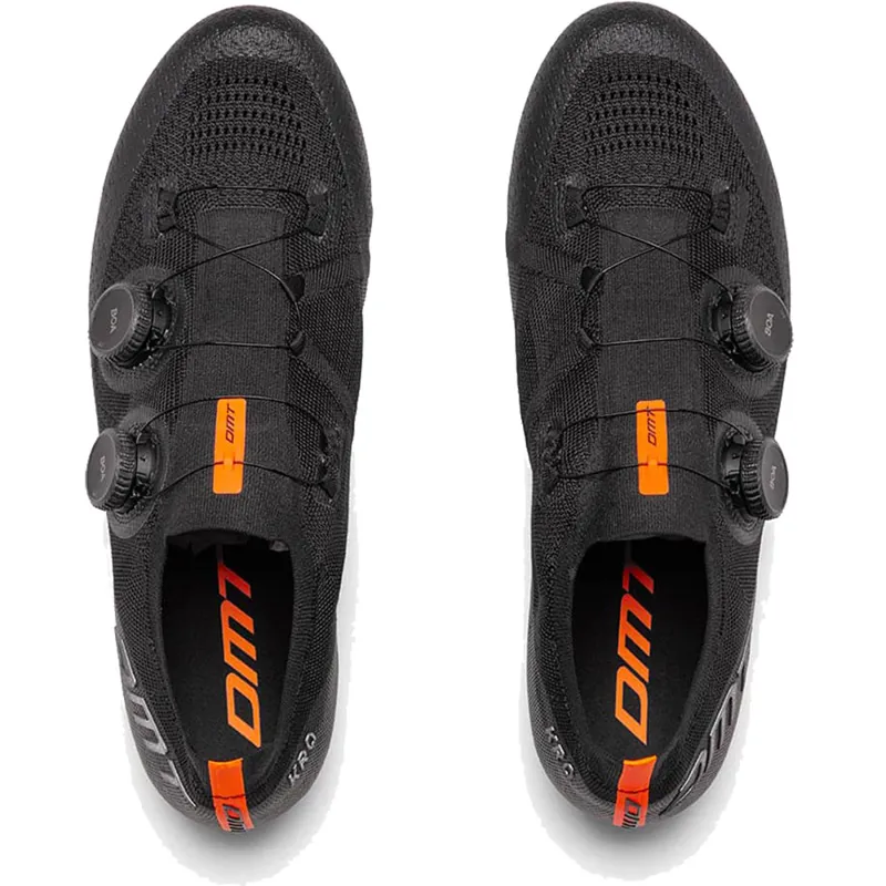 DMT KR0 Road Cycling Shoes In Black And Orange