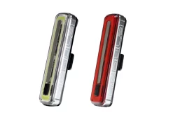 Moon Nebula Front And Rear Rechargeable Bike Light Set