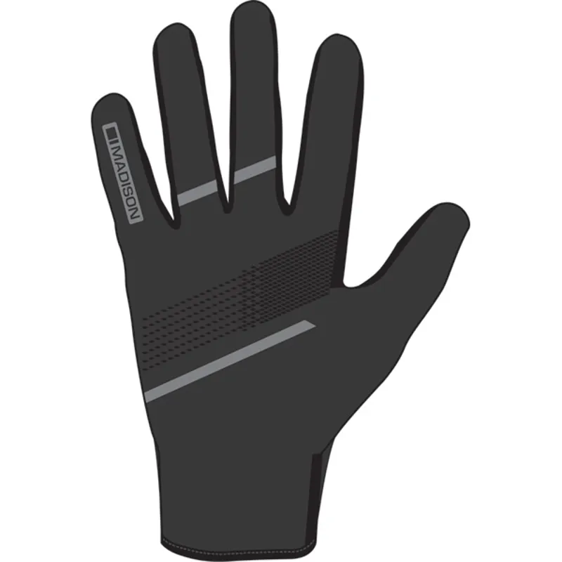 Madison Element Mens Softshell Gloves In Black