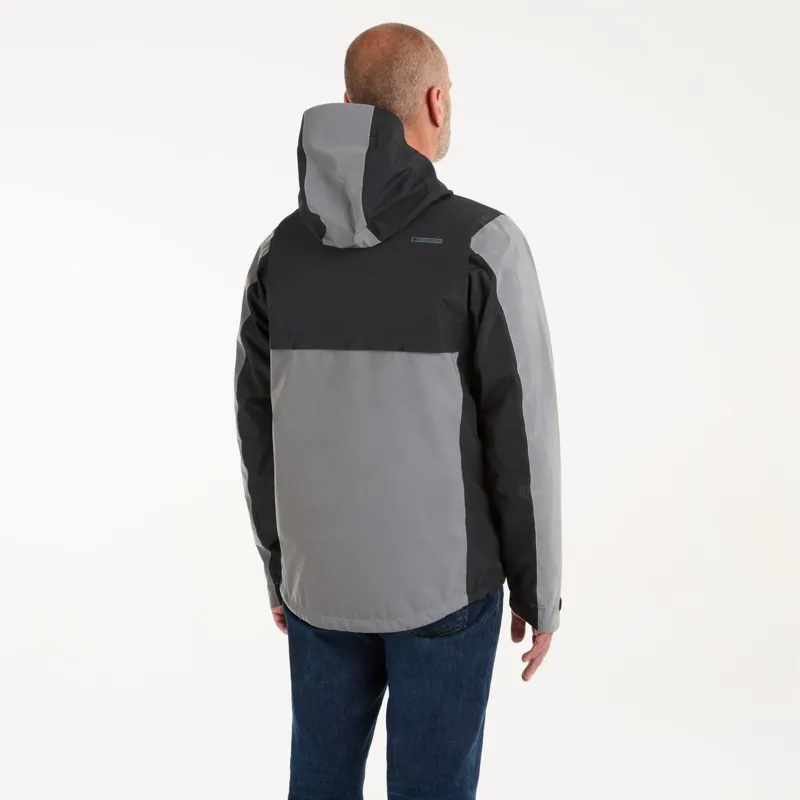 Madison Stellar FiftyFifty Reflective Mens Waterproof Jacket In Black - Image 4