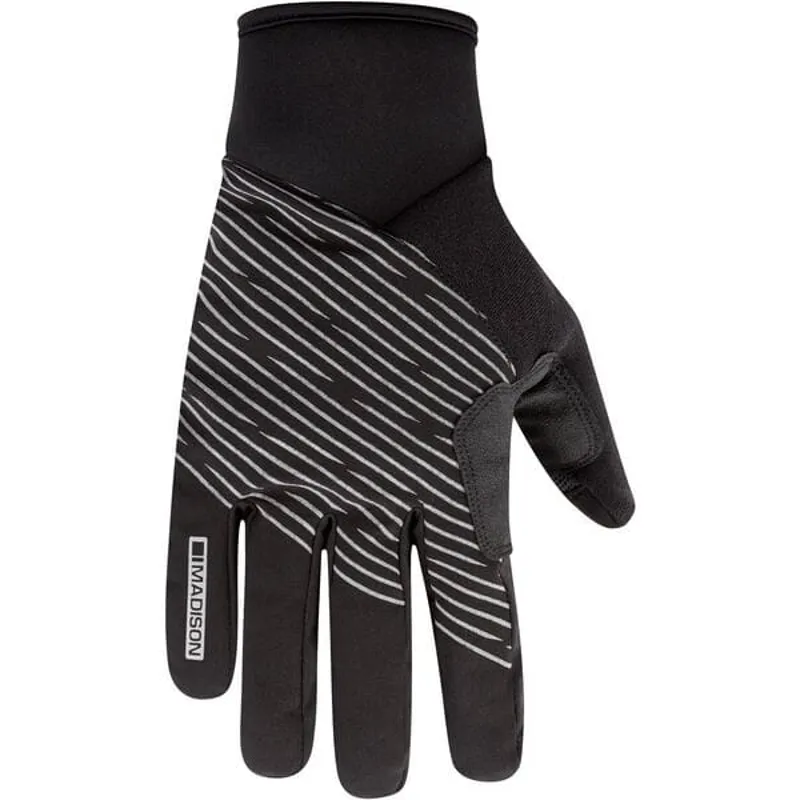 Madison Stellar Reflective Waterproof Thermal Gloves In Black - Image 2