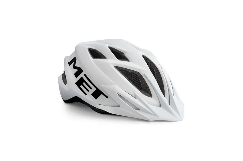 MET Crackerjack Youth Cycling Helmet In White