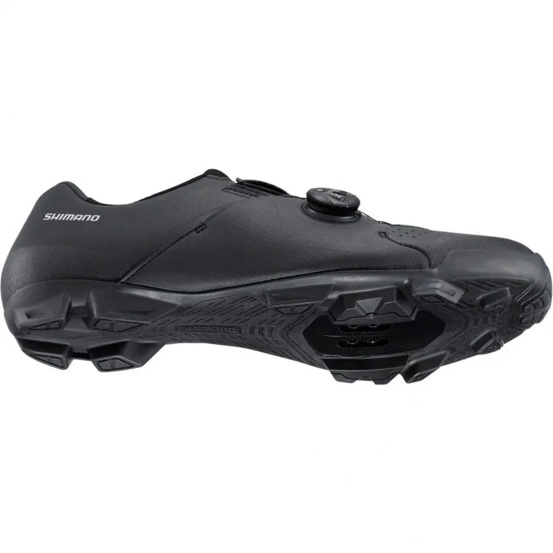 Shimano XC3 SPD MTB BOA Cycling Shoes In Black - Image 4