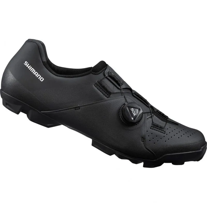 Shimano XC3 SPD MTB BOA Cycling Shoes In Black - Image 5