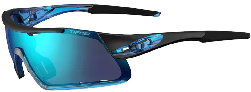 Tifosi Davos Interchangeable Clarion Blue Lens Sunglass In Blue