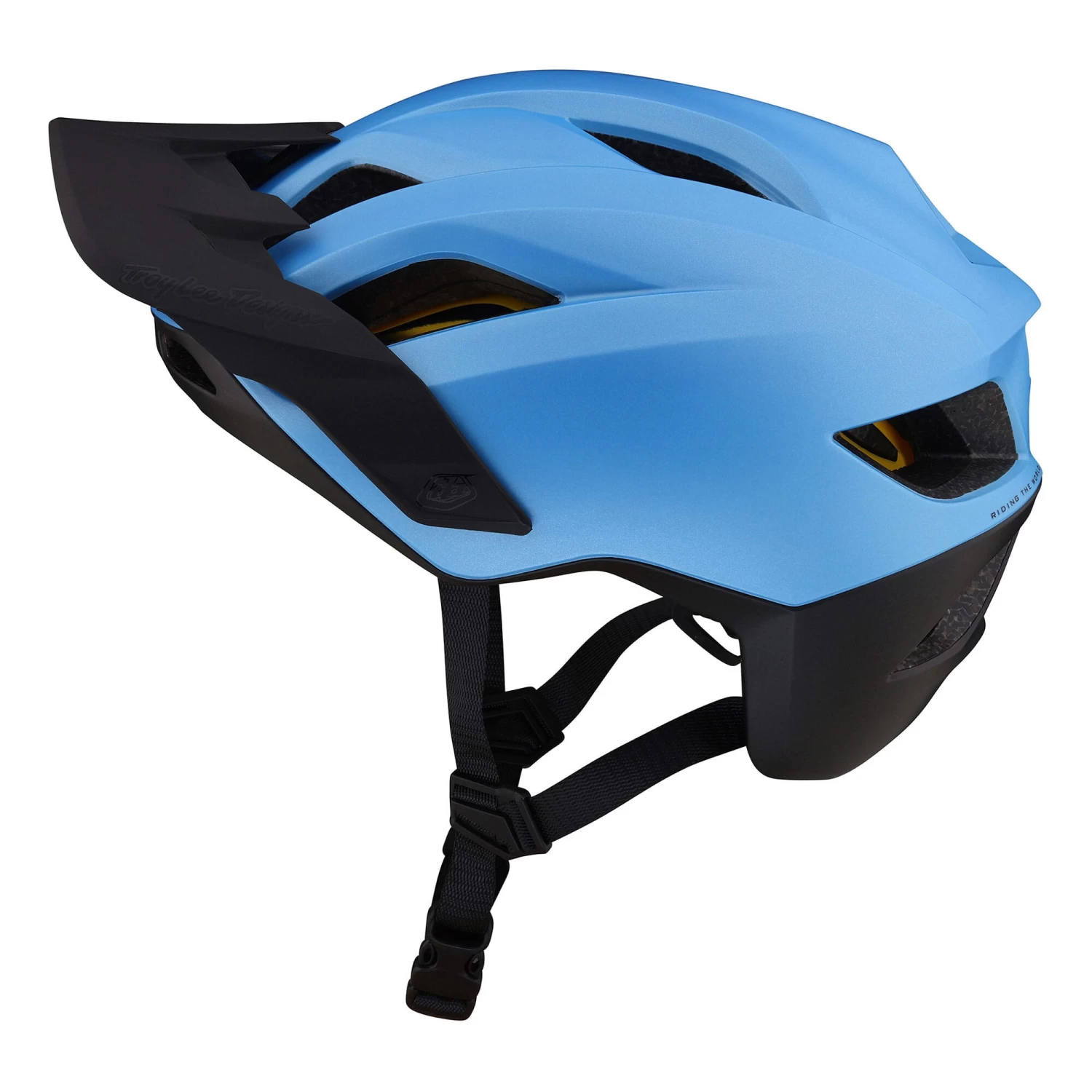 Troy Lee Designs Flowline MIPS Mountain Bike Helmet In Orbit Blue - Image 8