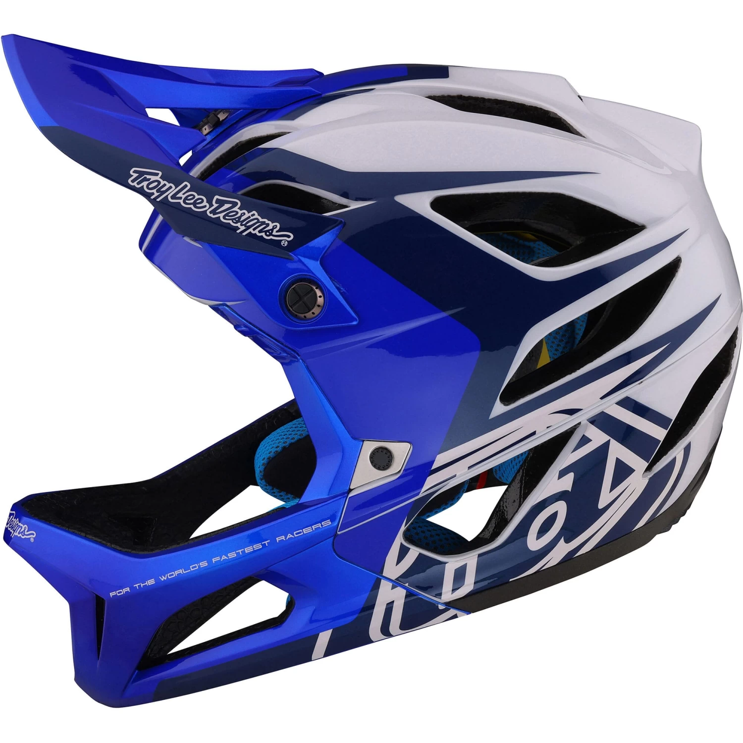 Troy Lee Designs Stage MIPS Full Face Helmet In Signature Black - Image 5