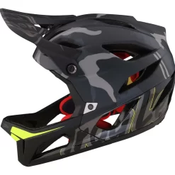 Troy Lee Designs Stage MIPS Full Face Helmet In Camo Black