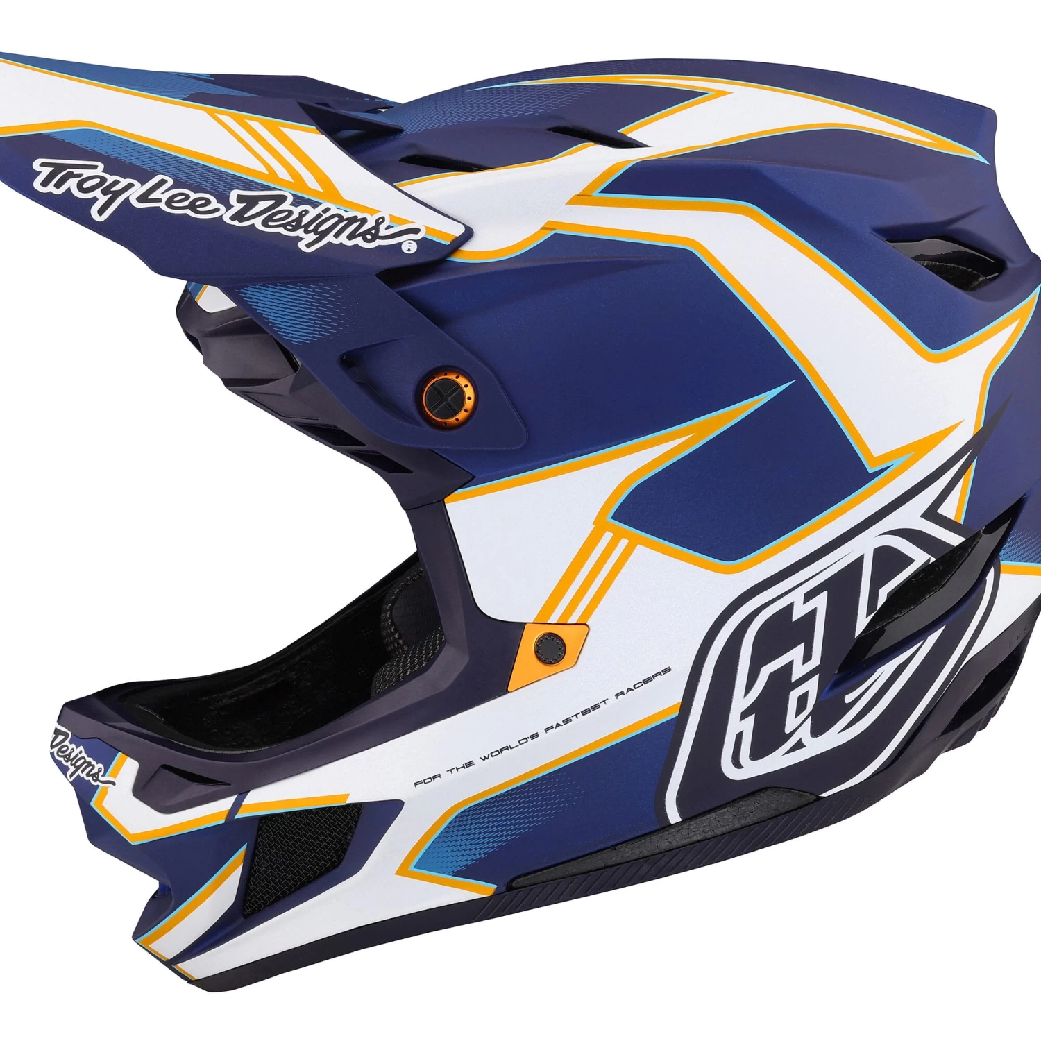Troy Lee Designs D4 Composite MIPS Full Face Helmet Matrix Camo White
