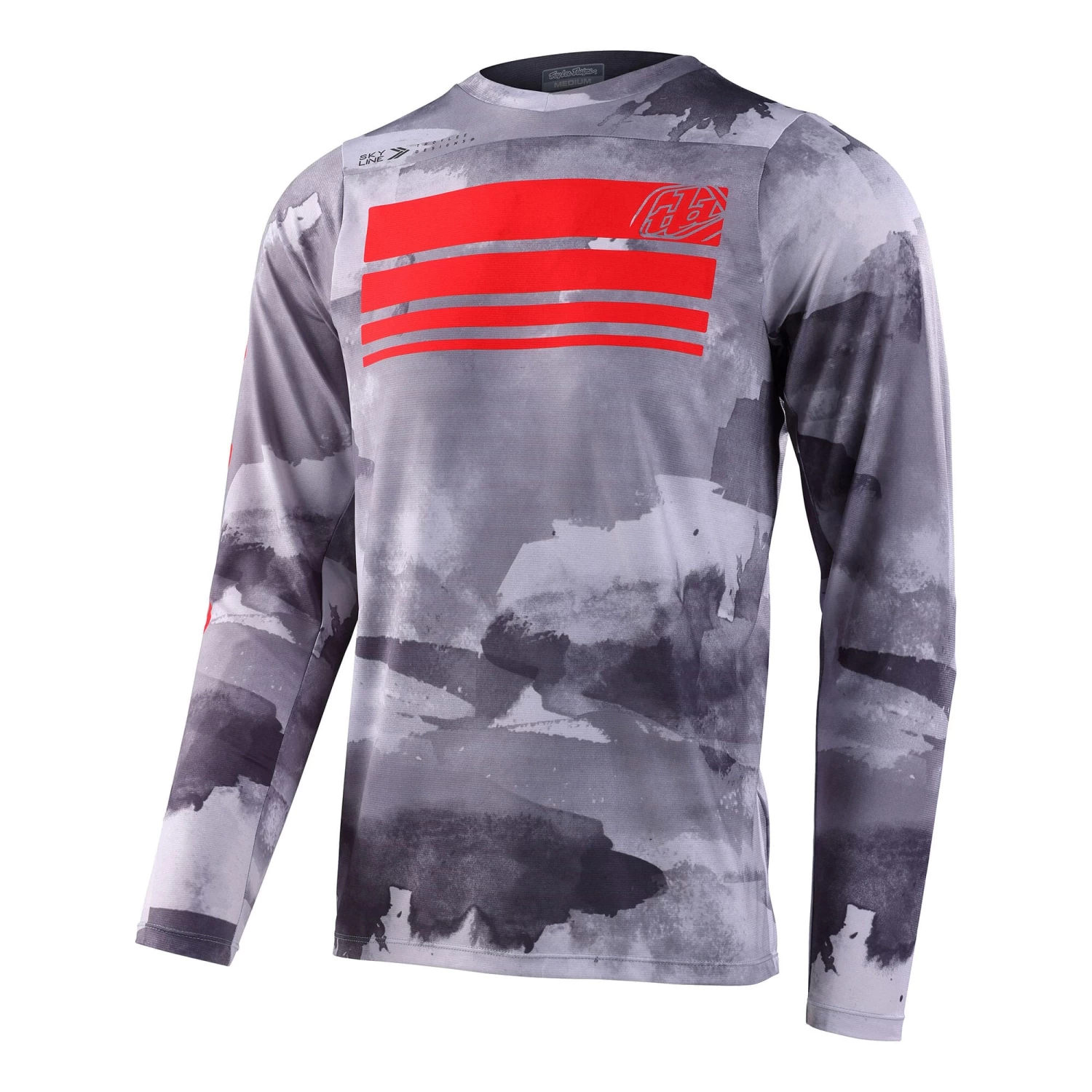 Troy Lee Designs Skyline Long Sleeve Jersey In Mono Blue - Image 3