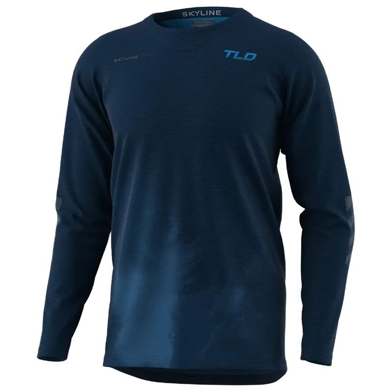 Troy Lee Designs Skyline Air Long Sleeve Jersey In Blue
