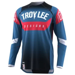Troy Lee Designs Sprint Ultra Long Sleeve Arc Jersey In Blue Black